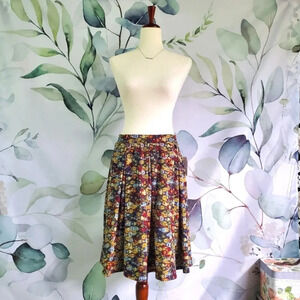 LULAROE | Madison Skirt w/ Pockets! in Multi sz M
